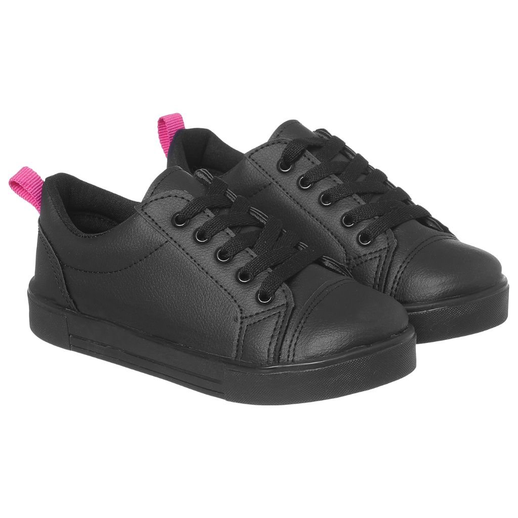 Tênis Casual Tenis Juvenil Menina Tênis Preto TÃªnis Menina Tênis Casual Tenis Menina 20 Tenis Infantil  Menina Casual Bebe